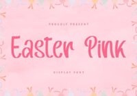 Easter Pink Font - Featured Image