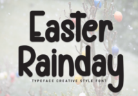 Easter Rainday Font - Featured Image