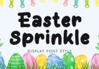 Easter Sprinkle Font - Featured Image