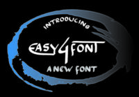 Easy 4 Font - Featured Image