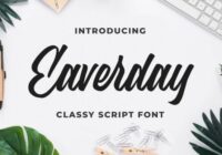 Eaverday Font - Featured Image