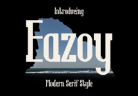 Eazoy Font - Featured Image