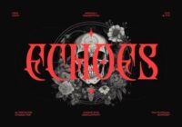 Echoes Font - Featured Image