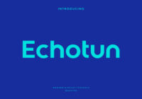 Echotun Font - Featured Image