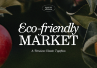 Eco-friendly Market Font - Featured Image