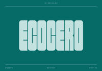 Ecocero Font - Featured Image