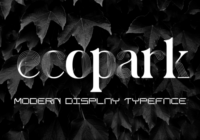 Ecopark Font - Featured Image