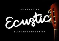Ecustic Font - Featured Image