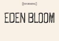 Eden Bloom Font - Featured Image