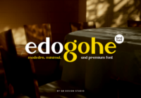 Edogohe Font - Featured Image