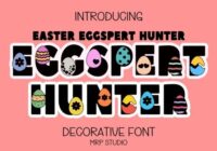 Eggspert Hunter Font - Featured Image