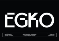 Egko Font - Featured Image
