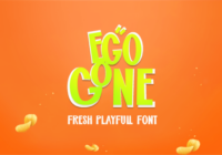 Egogone Font - Featured Image