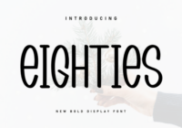 Eighties Font - Featured Image
