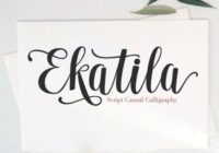 Ekatila Font - Featured Image