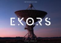 Ekors Font - Featured Image