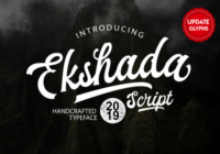 Ekshada Font - Featured Image
