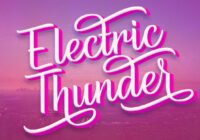 Electric Thunder Font - Featured Image