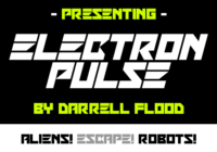 Electron Pulse Font - Featured Image