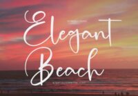 Elegant Beach Font - Featured Image