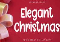 Elegant Christmas Font - Featured Image