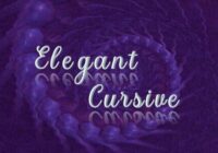 Elegant Cursive Font - Featured Image