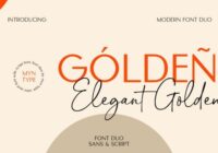 Elegant Golden - Duo Font - Featured Image