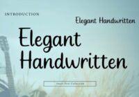Elegant Handwritten Font - Featured Image