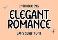 Elegant Romance Font - Featured Image
