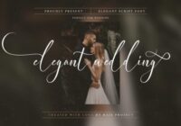 Elegant Wedding Font - Featured Image