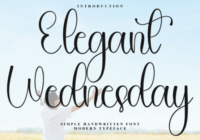 Elegant Wednesday Font - Featured Image