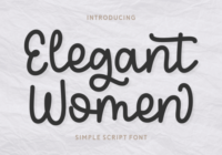 Elegant Women Font - Featured Image