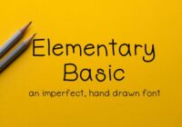 Elementary Basic Font - Featured Image