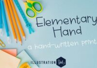 Elementary Hand Font - Featured Image