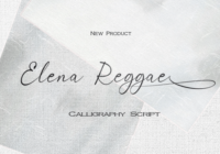 Elena Reggae Font - Featured Image