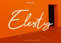 Elesty Font - Featured Image
