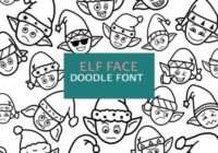 Elf Face Doodle Font - Featured Image