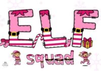 Elf Squad Pink Edition Font - Featured Image