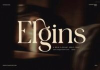 Elgins Font - Featured Image