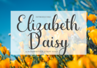 Elizabeth Daisy Font - Featured Image