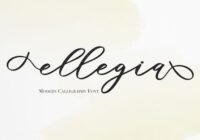 Ellegia Font - Featured Image