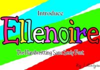 Ellenoire Font - Featured Image