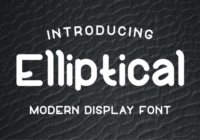 Elliptical Font - Featured Image