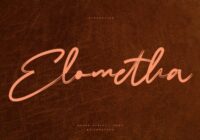 Elometha Font - Featured Image
