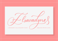 Elsavadyore Font - Featured Image