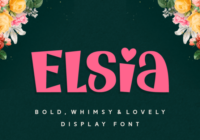 Elsia Font - Featured Image