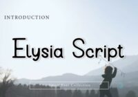 Elysia Script Font - Featured Image