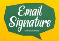 Email Signature Font - Featured Image