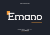 Emano Font - Featured Image