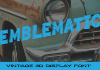 Emblematic Font - Featured Image